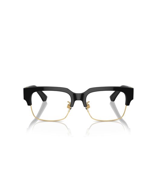 Dolce & Gabbana Black Dg3388 501 Optical Frames Acetate Transparent Squared Normal for men