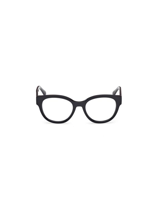 MAX&Co. Black Mo5180 001 Optical Frames Acetate Round Normal