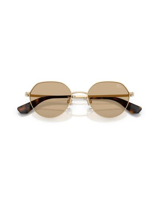 Burberry Black Be3173D 110973 Sunglasses Metal Round Normal