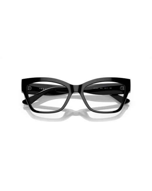 Vogue Eyewear Black Vo5523 W44 Optical Frames Acetate Cat Eye Normal