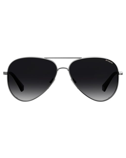Polaroid Black Pld 6012/N/New 6Lb/Wj Sunglasses Metal Pilot Shaded