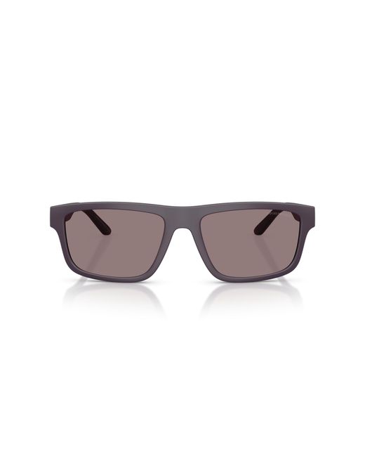 Emporio Armani Black Ea4244U 62427N Sunglasses Injected Squared Normal for men