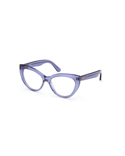 Emilio Pucci Black Ep5266 090 Optical Frames Acetate Cat Eye Normal