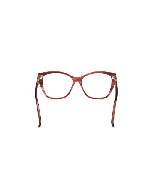 Max Mara Black Mm5036 068 Optical Frames Acetate Squared Normal