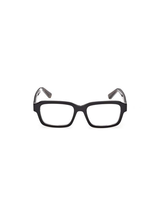 Emilio Pucci Black Ep5283 005 Optical Frames Acetate Squared Normal