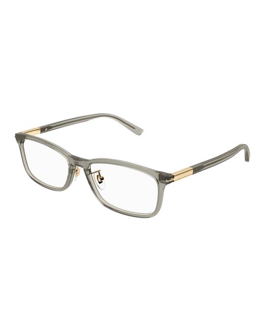 Gucci Black Gg1506Oj 004 Optical Frames Acetate Transparent Squared