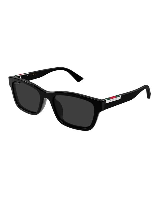 Gucci Black Gg2092Sa 001 Sunglasses Acetate Squared for men