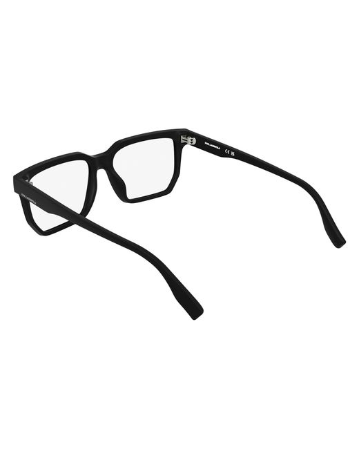 Karl Lagerfeld Black Kl6219 002 Optical Frames Bio-Inject Squared Normal for men