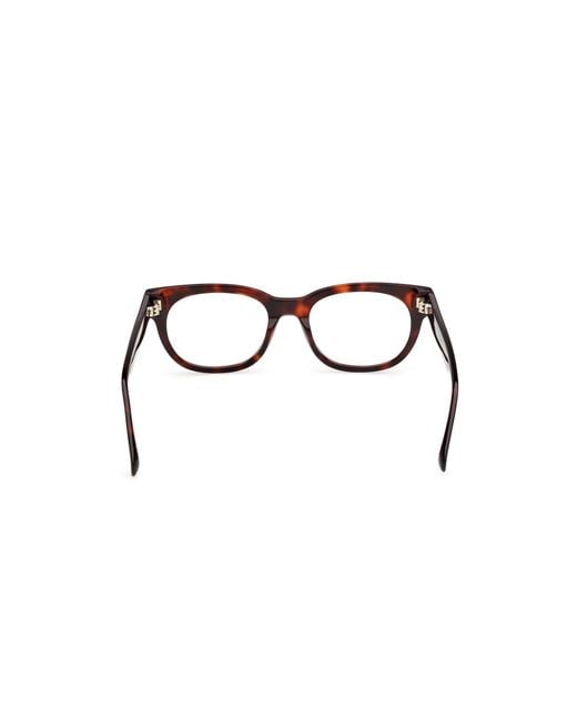 MAX&Co. Black Mo5226 52 Optical Frames Round Normal