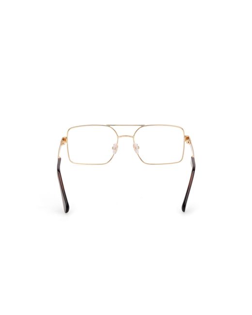 MAX&Co. Black Mo5182 030 Optical Frames Metal Geometric Normal