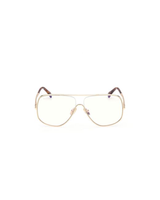 Max Mara Black Mm5222-B 030 Optical Frames Metal Pilot Normal