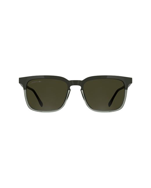 Lacoste Black L6074S 202 Sunglasses Bio-Injected Squared Normal for men