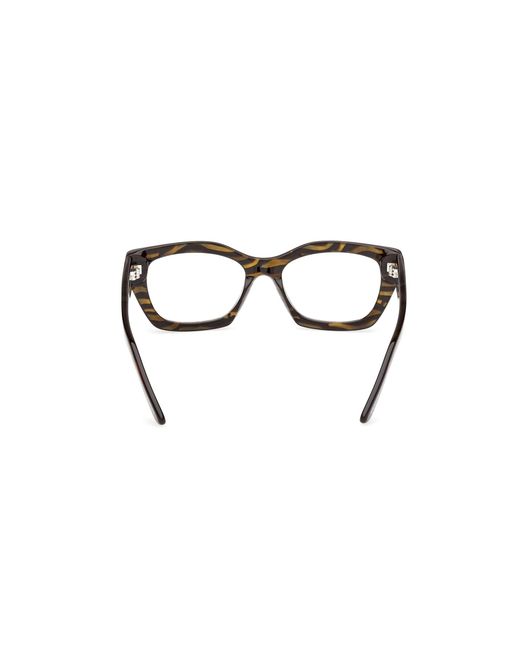 Emilio Pucci Black Ep5270 056 Optical Frames Acetate Squared Normal
