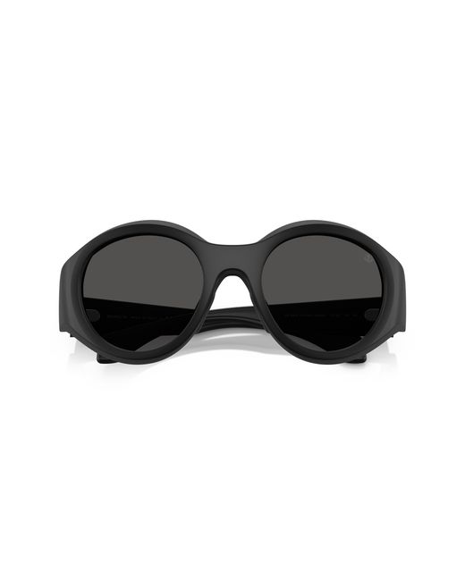 Moncler Black Me8005 Futuro 500687 Sunglasses Injected Round Normal