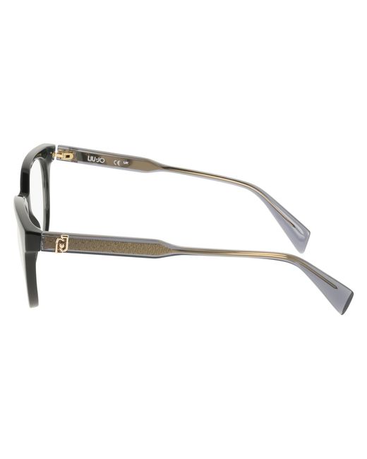 Liu Jo Black Lj2841 001 Optical Frames Bio-Injected Geometric Normal
