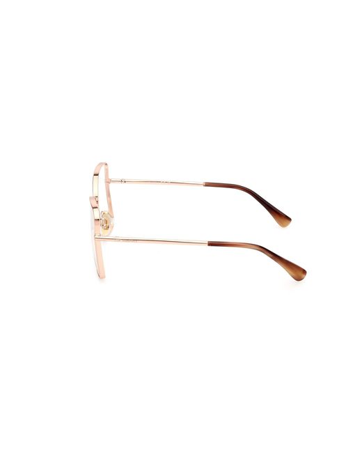 Max Mara Black Mm5140 028 Optical Frames Metal Pilot Normal