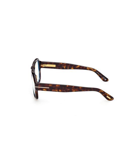 Tom Ford Black Ft6085-B 052 Optical Frames Acetate Squared Normal for men