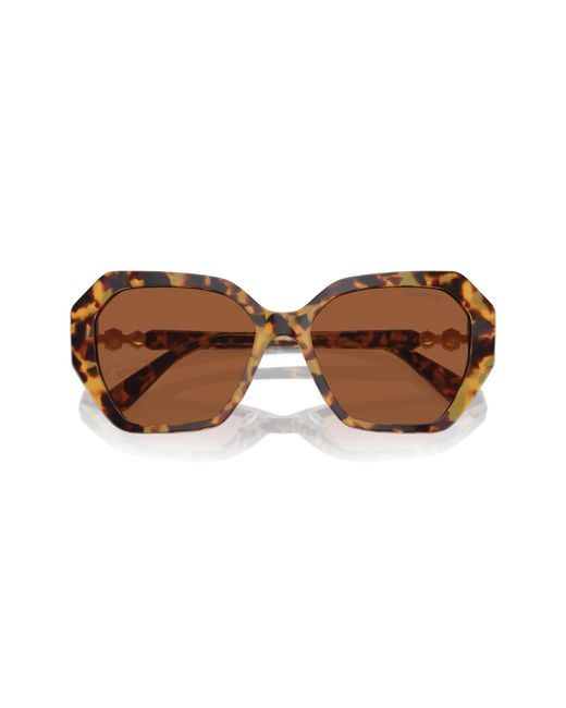 Swarovski Black Sk6017 100473 Sunglasses Acetate Geometric Normal