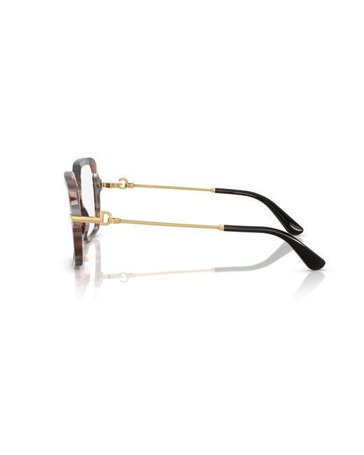 Dolce & Gabbana Black Dg3396 3445 Optical Frames Acetate Squared Normal
