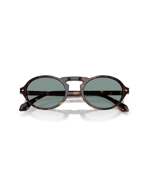 Giorgio Armani Black Ar8219U 587956 Sunglasses Acetate Round Normal for men