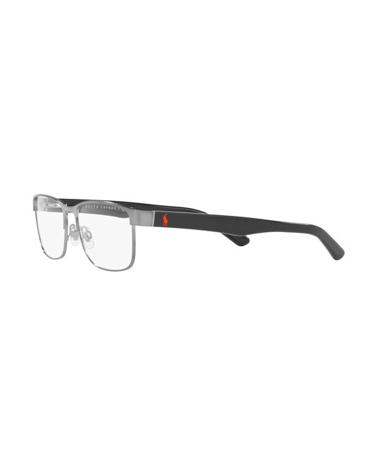Polo Ralph Lauren Black Ph1157 9216 Optical Frames Metal Squared Normal for men