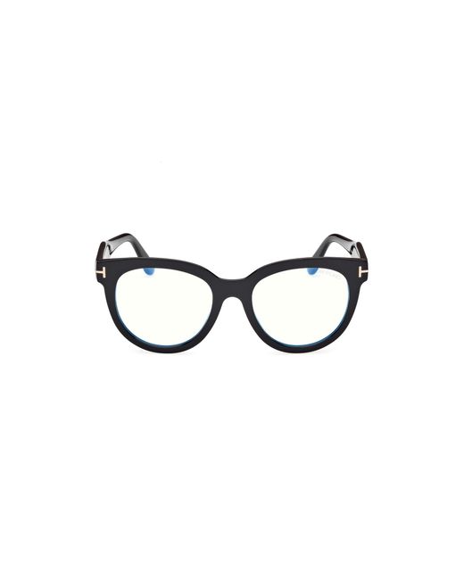 Tom Ford Black Ft5987-B 001 Optical Frames Acetate Butterfly Normal