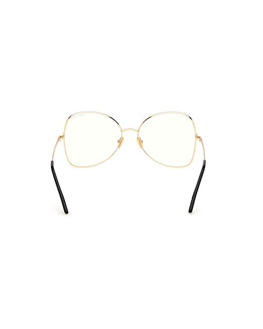 Tom Ford Black Ft6049-B 028 Optical Frames Metal Butterfly Normal