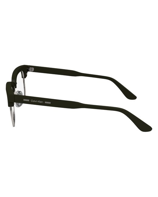 Calvin Klein Black Ck24103 300 Optical Frames Metal Squared Normal for men
