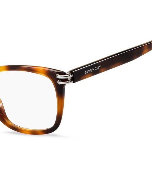 Givenchy Black Gv 0131 Wr9 Optical Frames Acetate Squared