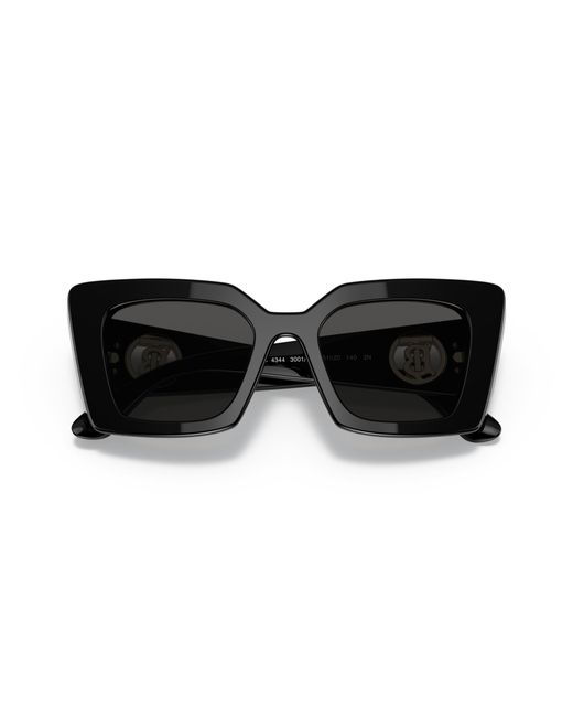 Burberry Black Be4344 Daisy 300187 Sunglasses Acetate Squared Normal