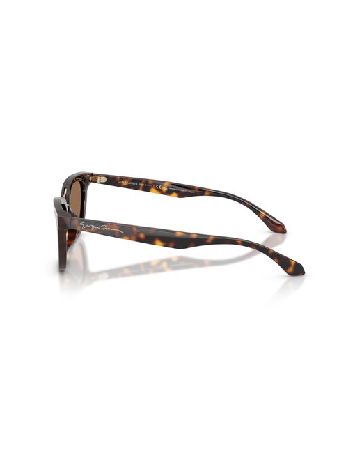 Giorgio Armani Black Ar8253U 612473 Sunglasses Acetate Butterfly Normal