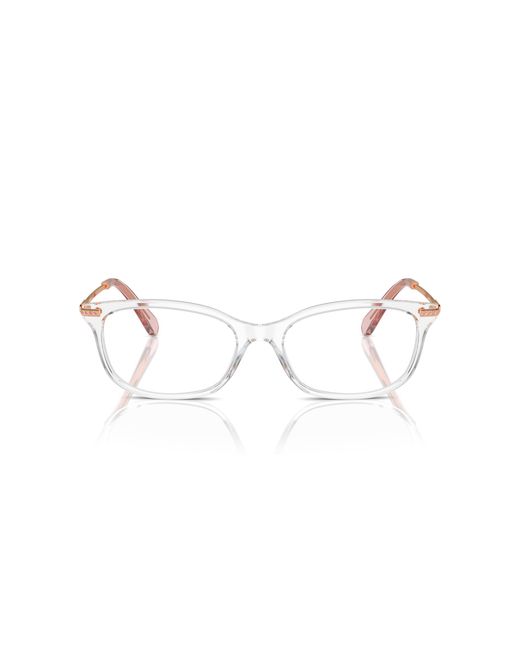 Swarovski Black Sk2017 1027 Optical Frames Acetate Squared Normal
