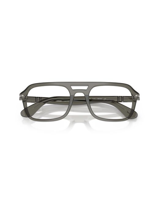 Persol Black Po3394V 1103 Optical Frames Acetate Transparent Squared Normal
