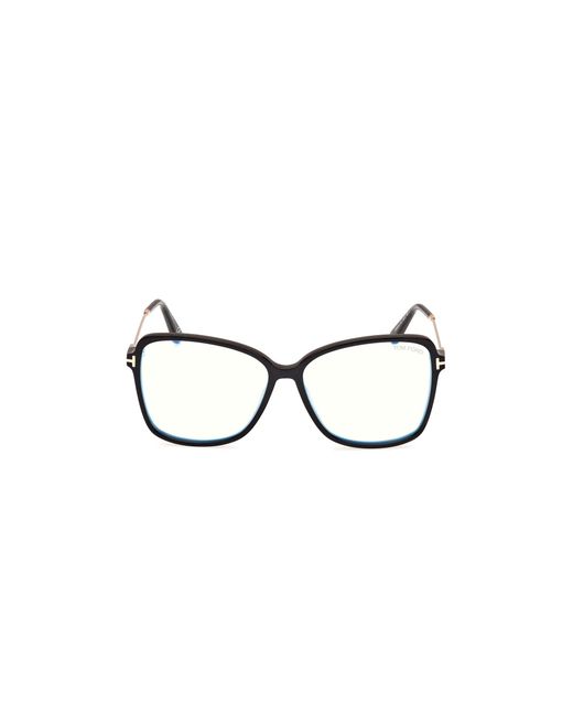 Tom Ford Black Ft5953-B 001 Optical Frames Acetate Butterfly Normal