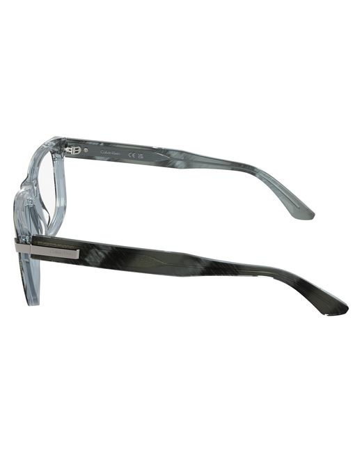 Calvin Klein Black Ck25540 003 Optical Frames Acetate Squared Normal for men