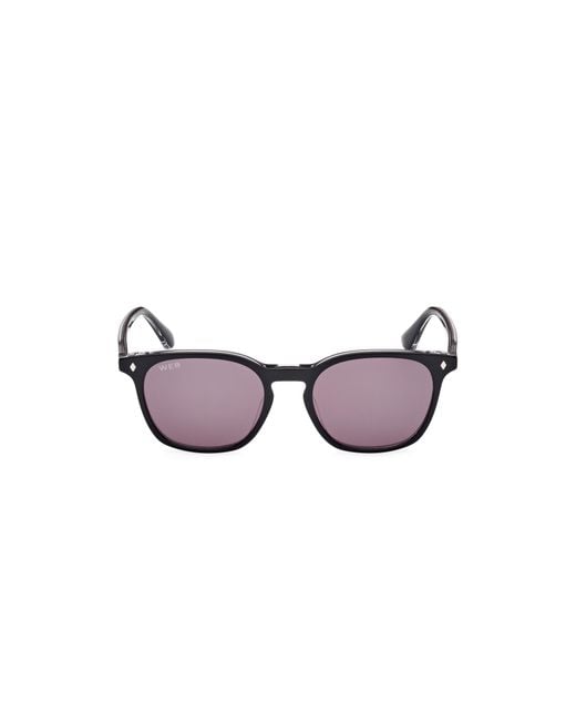 Web Black We0364 05A Sunglasses Acetate Round Normal for men