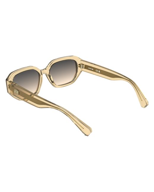 Lacoste Black L6091S 749 Sunglasses Bio-Injected Squared Normal