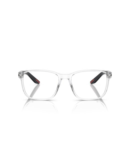 Prada Linea Rossa Black Ps 06Pv 2Az1O1 Optical Frames Nylon Pillow Normal for men