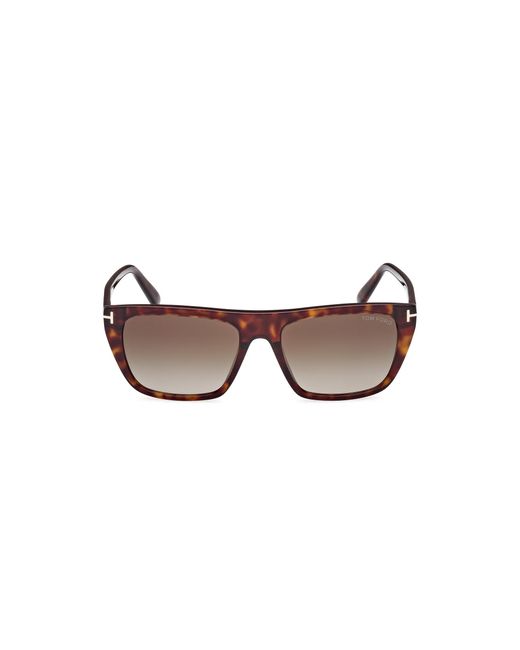 Tom Ford Black Ft1175 Aslan 52B Sunglasses Acetate Squared Normal for men