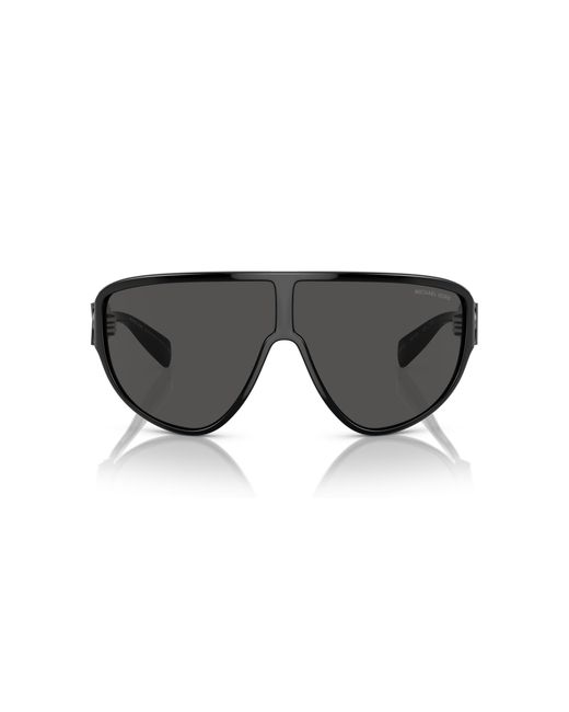 Michael Kors Black Mk2194 Empire Shield 300587 Sunglasses Injected Geometric Normal