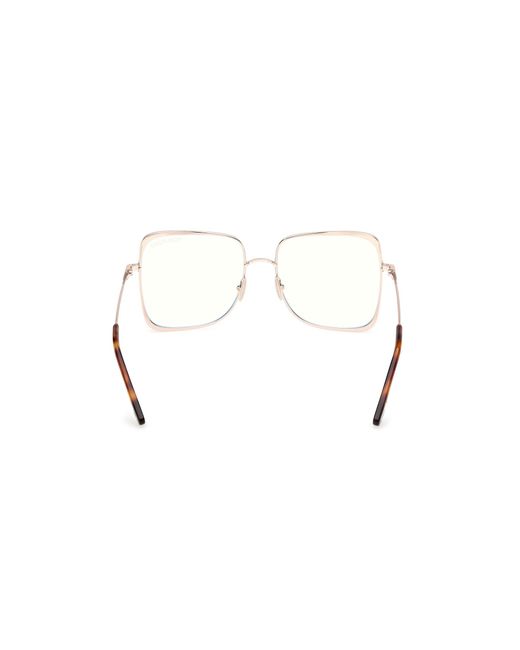 Tom Ford Black Ft6098-B 030 Optical Frames Titanium Geometric Normal