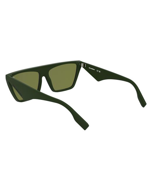 Karl Lagerfeld Green Kl6186S 300 Sunglasses Bio-Inject Squared Normal