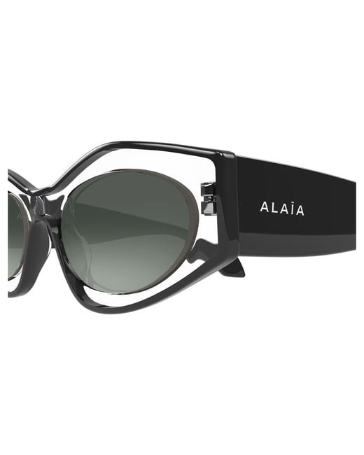 Alaïa Black Aa0093S 001 Sunglasses Acetate Cat Eye