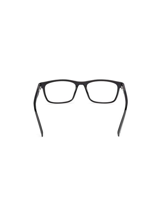 Timberland Black Tb50077-H 001 Optical Frames Injected Squared Normal for men