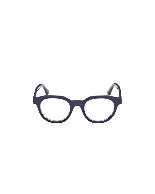 Web Black We5461 092 Optical Frames Acetate Round Normal for men