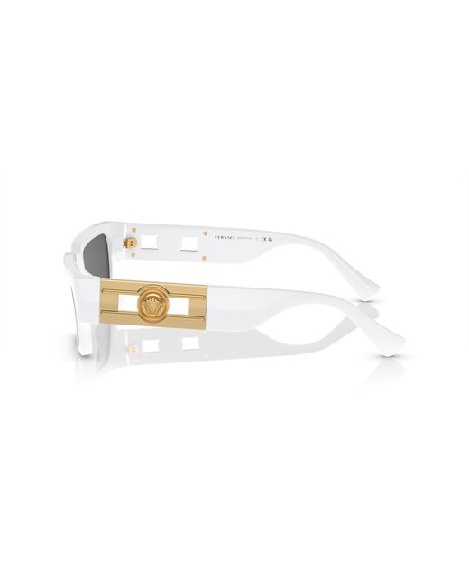 Versace Black Ve4459 314/87 Sunglasses Acetate Squared Normal