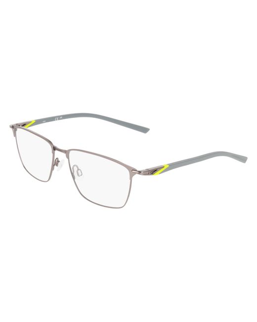 Nike Black 6066 070 Optical Frames Titanium Squared Normal for men