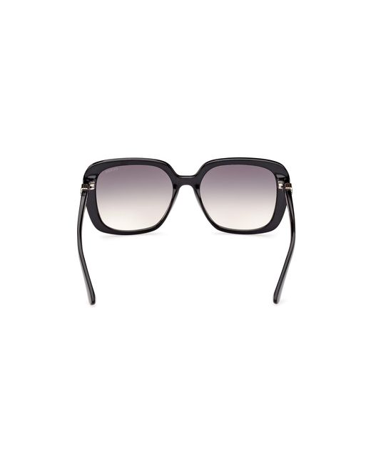 Guess Black Gu7863 01B Sunglasses Injected Squared Normal Shaded