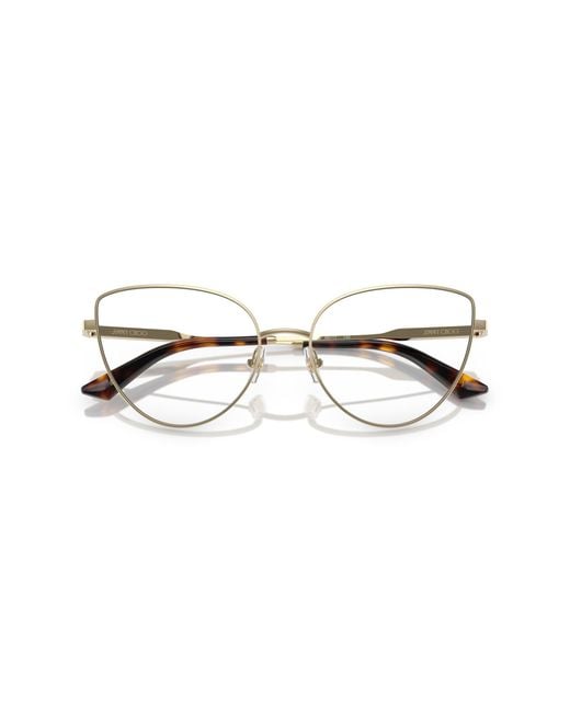 Jimmy Choo Black Jc2008 3006 Optical Frames Steel Cat Eye Normal
