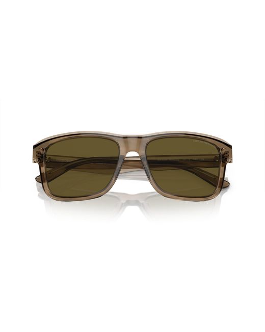 Emporio Armani Black Ea4208 605573 Sunglasses Acetate Pillow Normal for men